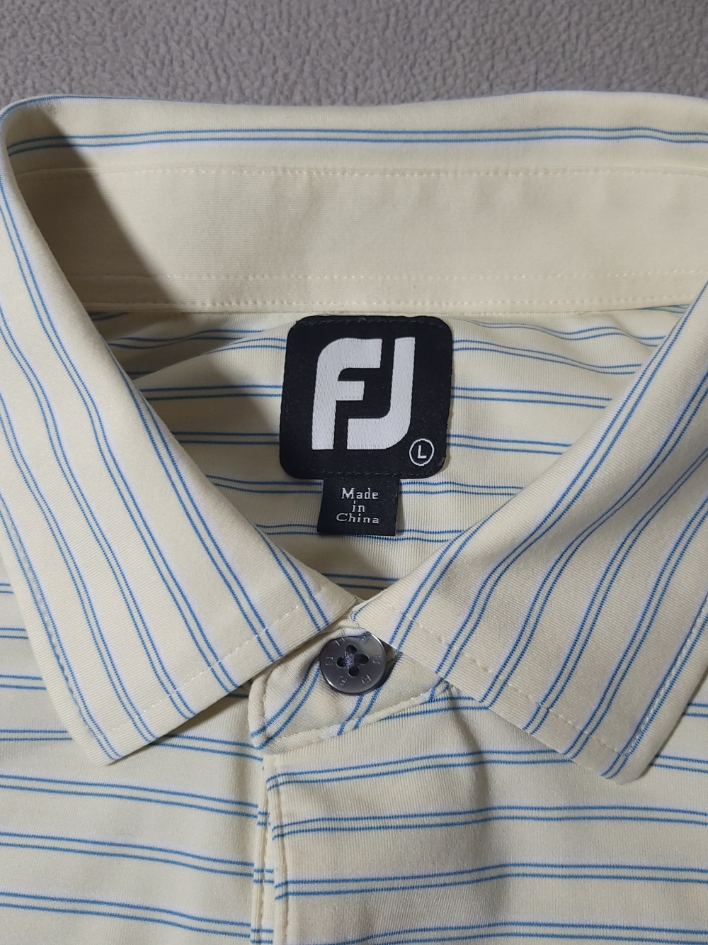 Men's FootJoy Tiburón Golf Club Performance Polo Shirt - Size Large